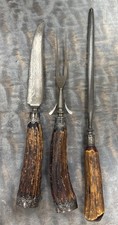 Antique antler carving for sale  Murrieta