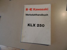 Werkstatthandbuch kawasaki klx gebraucht kaufen  Fruerlund,-Engelsby, Tastrup