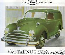 Ford taunus lieferwagen gebraucht kaufen  Kranichfeld