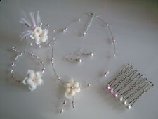 Parure bijoux rose d'occasion  Saint-Maixent-l'École