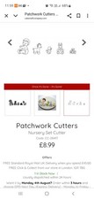 Patchwork cutters baby for sale  STOKE-ON-TRENT