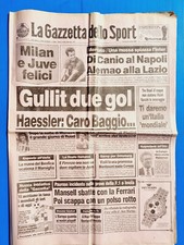 Gazzetta Dello Sport 20 Abril 1990 Di Canio Al Napoli-Alemao La Lazio-Gullit comprar usado  Enviando para Brazil