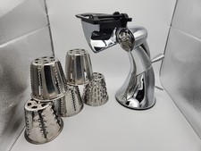Cortador e triturador rotativo de alimentos NutraEase - Ferramenta manual de cozinha de aço inoxidável, usado comprar usado  Enviando para Brazil