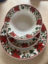 Piece gibson poinsettia for sale  Georgetown