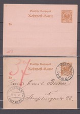 Deutsches reich ganzsache gebraucht kaufen  Hameln
