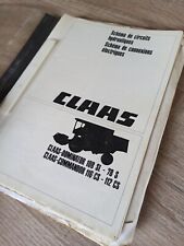 Livret atelier claas d'occasion  Les Bordes