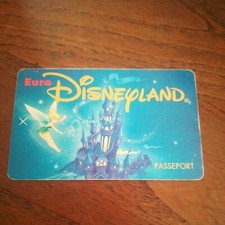 1992 disneyland passport d'occasion  Expédié en Belgium