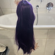 Perücke lila brustlang gebraucht kaufen  Montabaur
