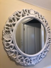 Round mirror shabby for sale  BRAINTREE