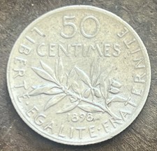 50 centimes semeuse d'occasion 50 centimes semeuse d'occasion Pont-l'Abbé-d'Arnoult