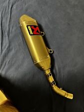 Akrapovic auspuff exc gebraucht kaufen  Waldbröl