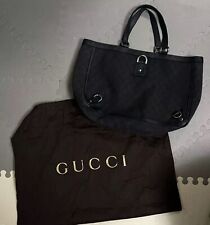 tote canvas gucci bag black for sale  Edison