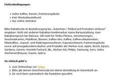 Rabatt gutschein tchibo gebraucht kaufen  Siegen