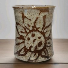 Sunflower stoneware mug for sale  Provo