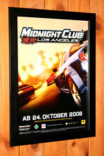Midnight Club Los Angeles Xbox 360 Promo Werbeblatt Gerahmt Poster ad Framed comprar usado  Enviando para Brazil
