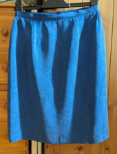 Monsoon blue skirt for sale  LONDON