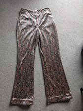 Zara velvet trousers for sale  CHESTERFIELD