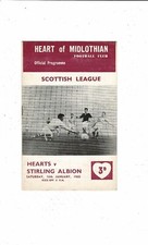 1959 hearts stirling for sale  GRANTHAM
