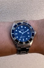 Relógio de quartzo Casio MTD-1043 vintage estilo Submariner mergulhador comprar usado  Enviando para Brazil