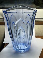 Vase verre bleu d'occasion  Camarès