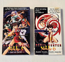 Devil Hunter Yohko 5 and 6 VHS English Dubbed Anime comprar usado  Enviando para Brazil
