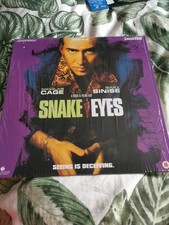 Snake eyes laserdisc for sale  SPALDING