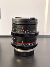 Samyang cine 35mm usato  Spedire a Italy