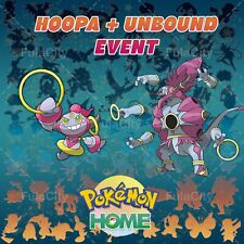 Hoopa 🔶Evento Mighty Hoopa + Unbound 🔶 Transferência 3DS para Pokemon Home 🔶 UNTOUCH comprar usado  Enviando para Brazil
