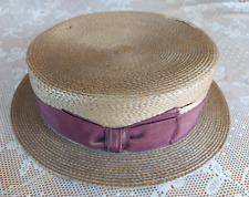 Ancien chapeau canotier d'occasion  La Wantzenau