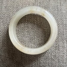 Jade heavy bangle for sale  WARE