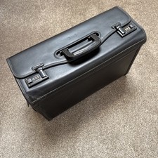 Large leather brief for sale  HOLMFIRTH