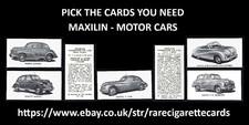 Maxilin motor cars for sale  TAMWORTH