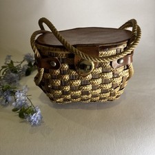 Korb tasche leder gebraucht kaufen  Bensheim