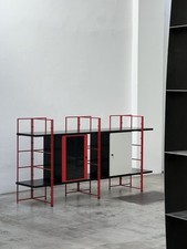 Luigi Caccia Dominioni Scaletta Postmodern 80s Italy Modular Shelf System, usado comprar usado  Enviando para Brazil
