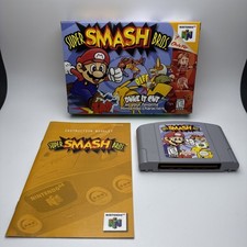 Super Smash Bros - Nintendo 64 | N64 - Completo na Caixa Novo Na Caixa - Caixa Muito Limpa Quase Perfeita comprar usado  Enviando para Brazil