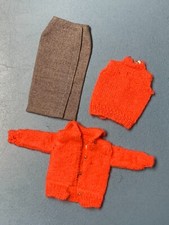 Vintage 1959-62 Mattel Boneca Barbie Moda #976 Suéter Menina Saia Suéter Top Como Está comprar usado  Enviando para Brazil