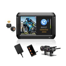Cámara delantera y trasera VSYSTO para tablero de motocicleta F9L con TPMS y Bluetooth Ph... segunda mano  Embacar hacia Mexico