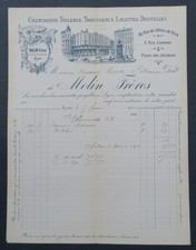 Facture 1911 molin d'occasion  Nantes-