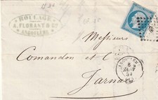 Lettre angoulême jarnac d'occasion  Modane
