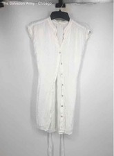 Vestido Camisa Manga Curta Feminino Cloth & Stone Branco Decote V Tamanho Pequeno comprar usado Vestido Camisa Manga Curta Feminino Cloth & Stone Branco Decote V Tamanho Pequeno comprar usado  Enviando para Brazil