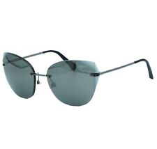 Używany, CHANEL 4237 CC Logo Cat Eye Damskie srebrne okulary przeciwsłoneczne na sprzedaż  PL