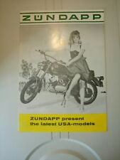 Zündapp prospekt 1967 gebraucht kaufen  Bahlingen am Kaiserstuhl
