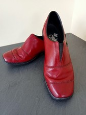 Rieker ladies red for sale  GRANGE-OVER-SANDS