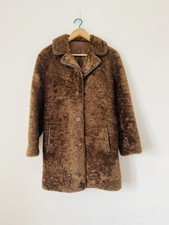Vintage brown sheepskin for sale  LISKEARD