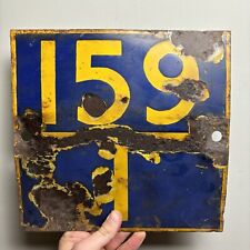 Original enamel railway for sale  STONE