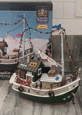 Carole Towne Collection Lighted Annabelle Trawler 2004 Lemax Boat Ship Holiday comprar usado Carole Towne Collection Lighted Annabelle Trawler 2004 Lemax Boat Ship Holiday comprar usado  Enviando para Brazil