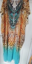 Stunning beach kaftan for sale  DUDLEY