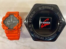 Relógio Casio G Shock GA-110GB com pulseira e caixa cor laranja COMO ESTÁ, MOVIMENTO QUEBRADO comprar usado  Enviando para Brazil