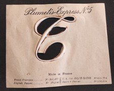 Broderie lettre brodée d'occasion  Raismes