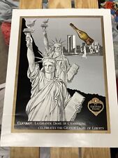 Poster champagne vintage usato  Spedire a Italy